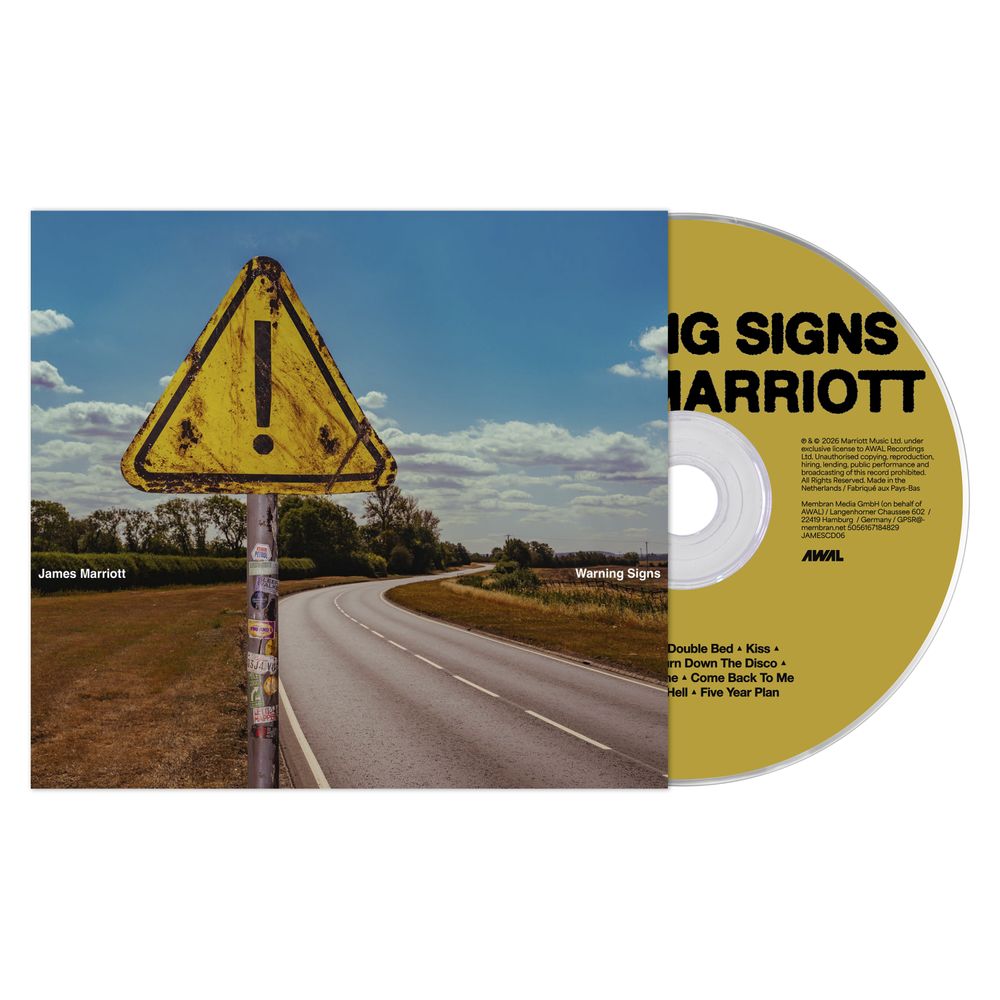 James Marriott – Warning Signs Music CD