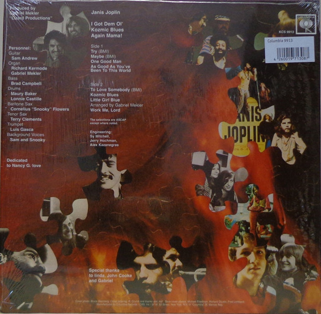 Janis Joplin – I Got Dem Ol'kozmic Blues Again Mama! (LP Vinyl) Vinyl Record