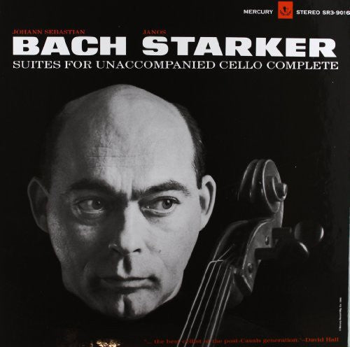 Janos Starker - Bach Suites For Unaccompanied Cello Complete (3-LP Vinyl) Vinyl Record