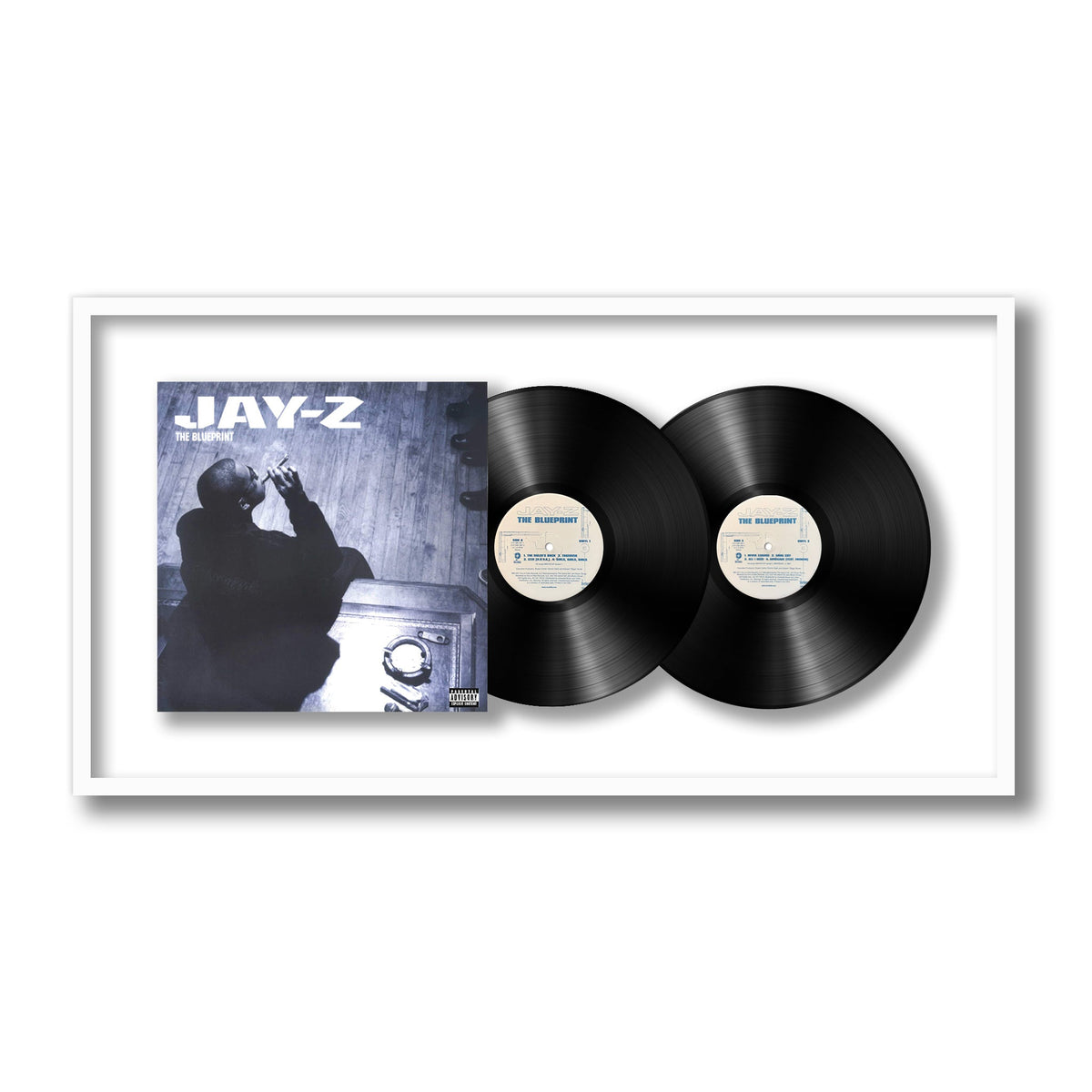 Jay-Z - The Blueprint - Framed Vinyl Record