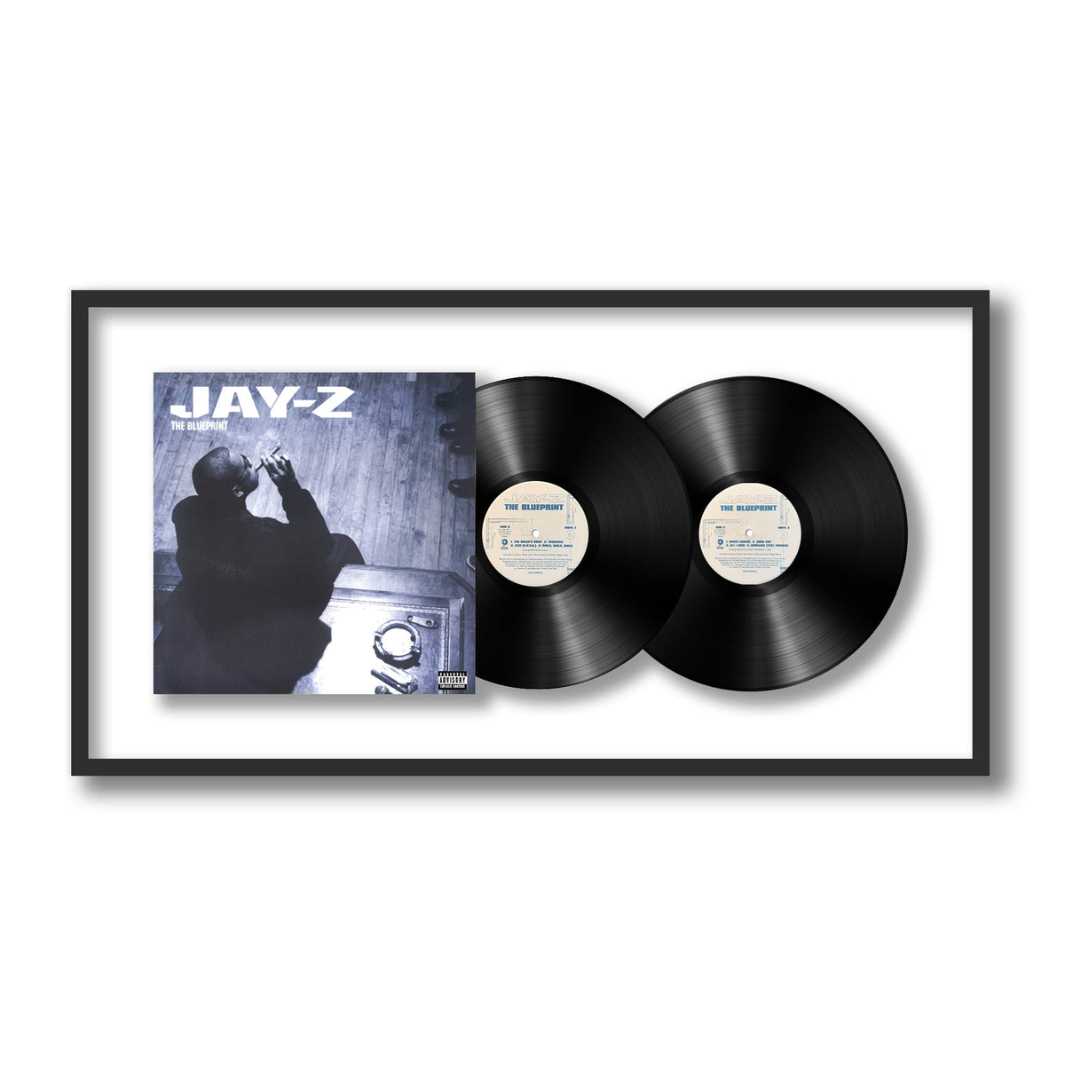 Jay-Z - The Blueprint - Framed Vinyl Record