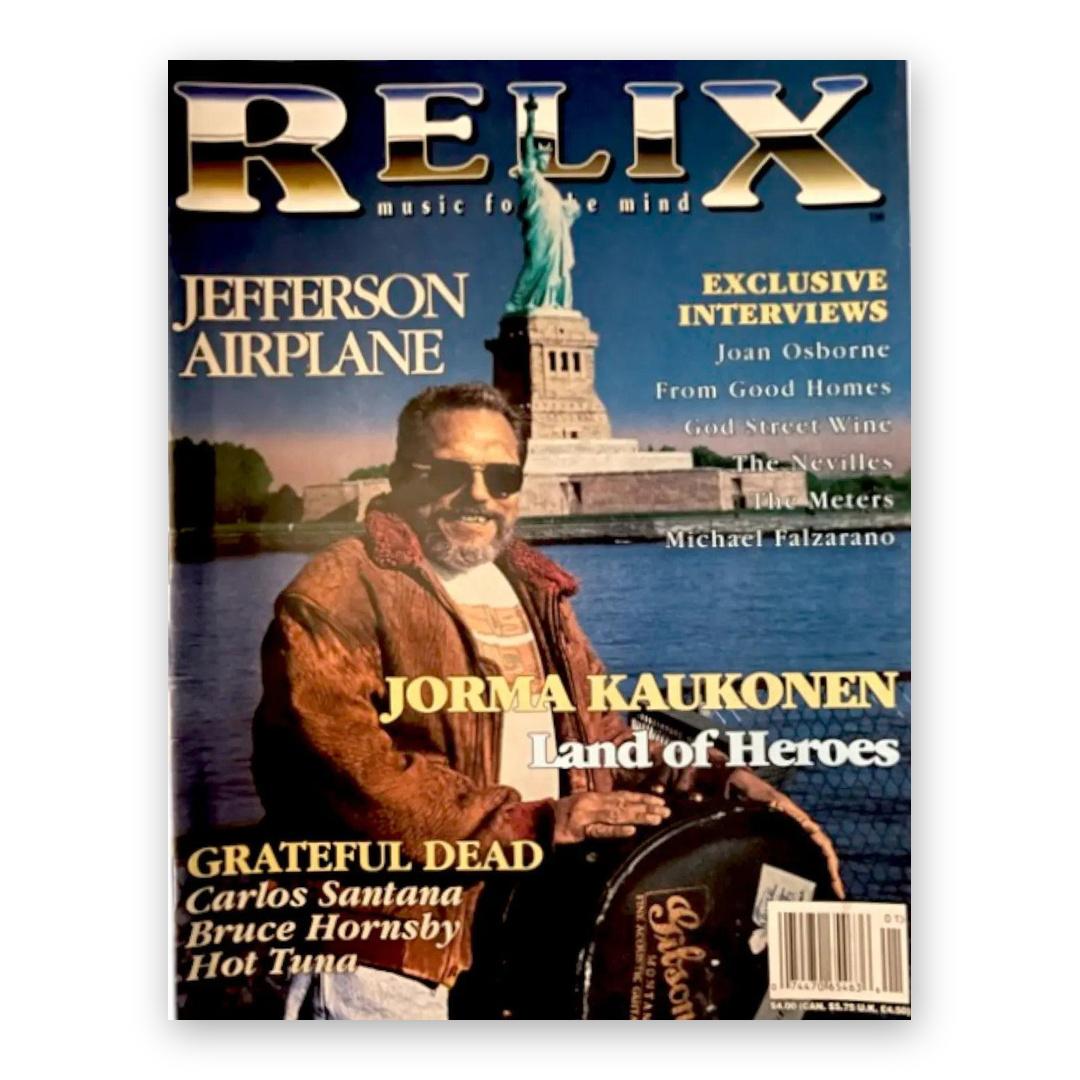 Jefferson Airplane - February 1996 Relix Issue Magazine