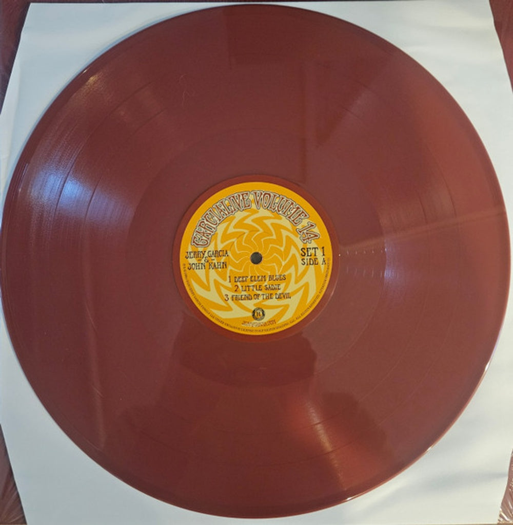 Jerry Garcia – GarciaLive Vol. 14: January 27th, 1986 - The Ritz (Red 2-LP Vinyl) Vinyl Record