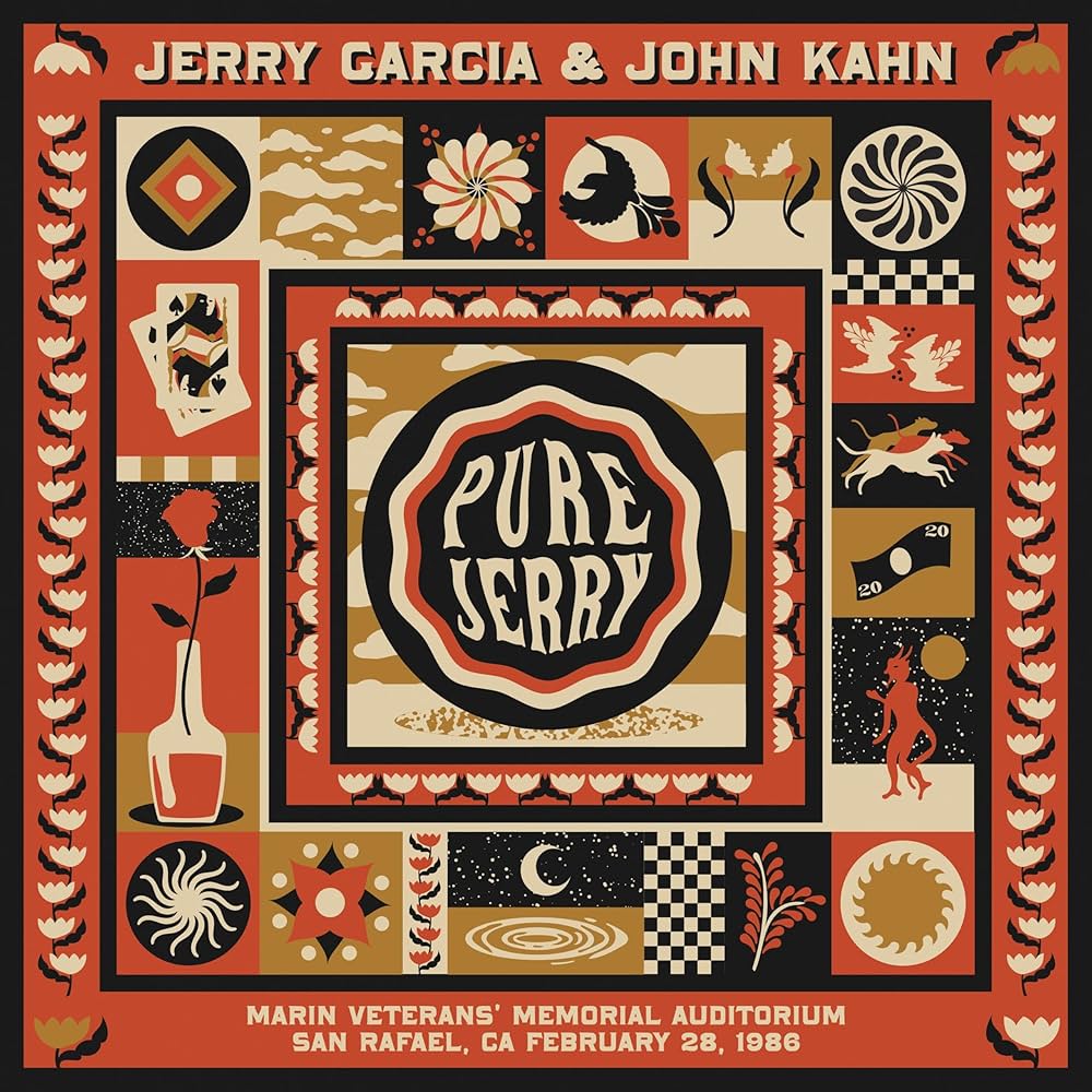 Jerry Garcia & John Kahn – Pure Jerry: Marin Veterans Memorial Auditorium, San Rafael, CA - February 28, 1986 (2–LP Vinyl) Vinyl Record