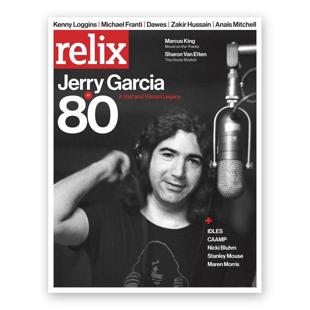 Jerry Garcia - July/August 2022 Relix Collector's Issue Magazine
