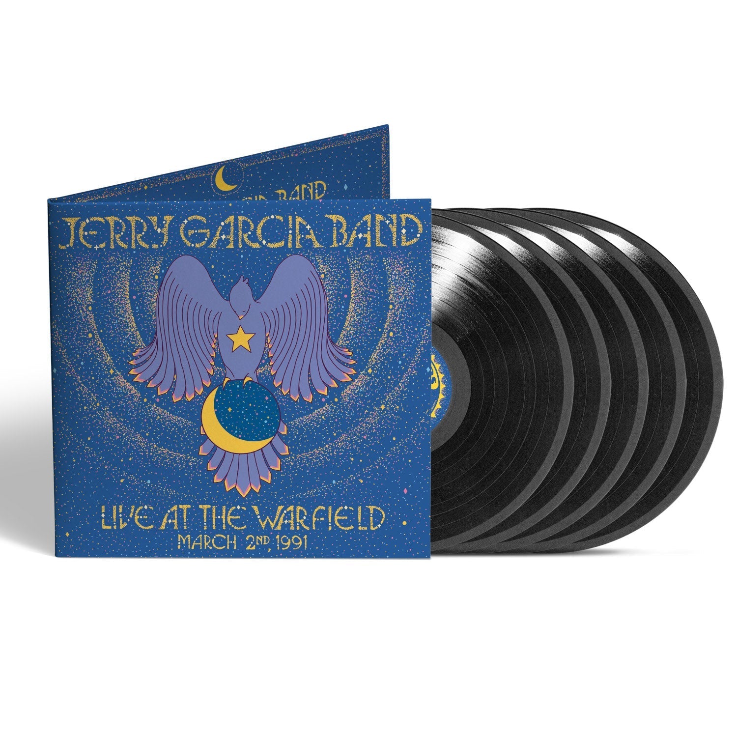 Jerry Garcia – Live At The Warfield: March 2nd, 1991 (5-LP Vinyl) Vinyl Record
