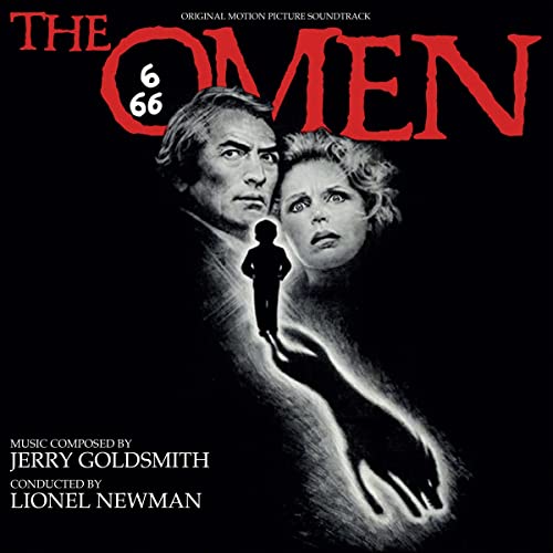 Jerry Goldsmith The Omen (Original Motion Picture Soundtrack) [Red/Black Splatter LP] Vinyl Record
