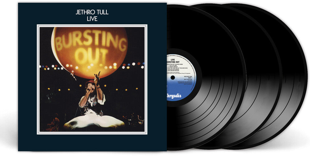 Jethro Tull – Bursting Out (3-LP Vinyl) Vinyl Record