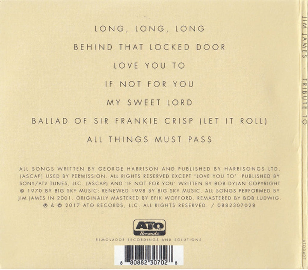 Jim James – Tribute To Music CD