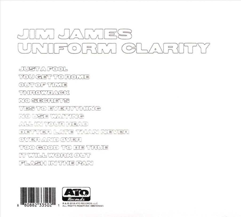 Jim James – Uniform Clarity Music CD