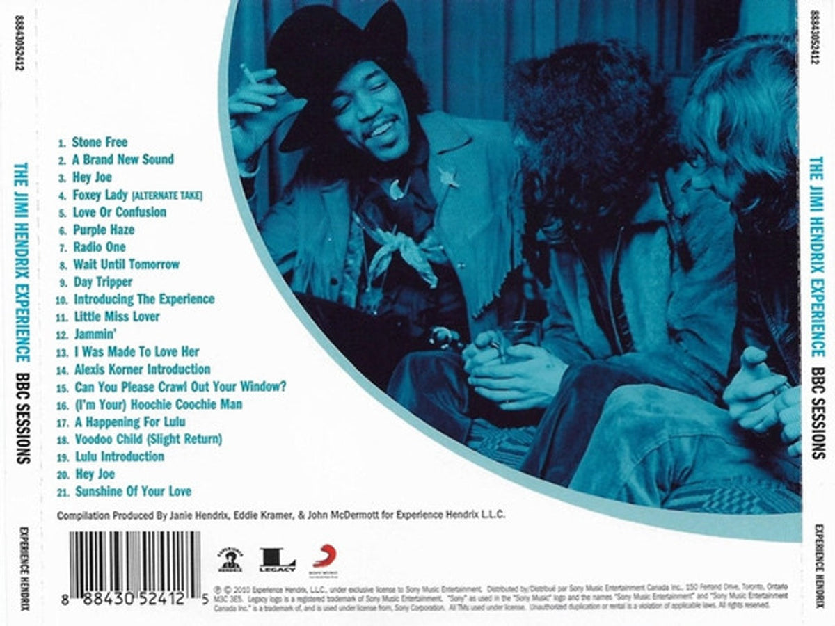 Jimi Hendrix – BBC Sessions Music CD