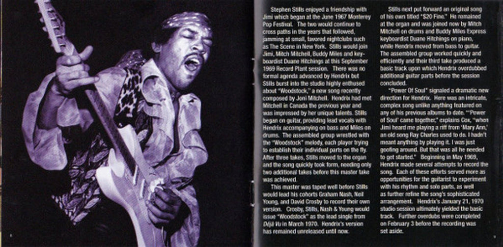 Jimi Hendrix – Both Sides of the Sky Music CD