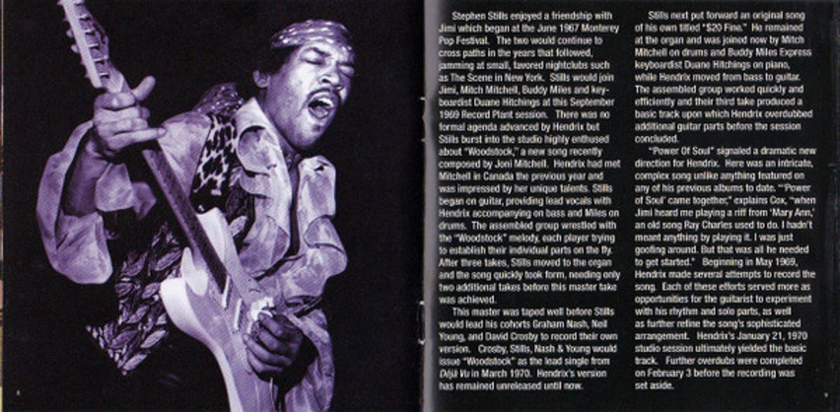 Jimi Hendrix – Both Sides of the Sky Music CD