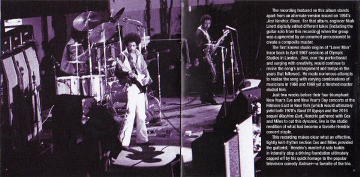 Jimi Hendrix – Both Sides of the Sky Music CD