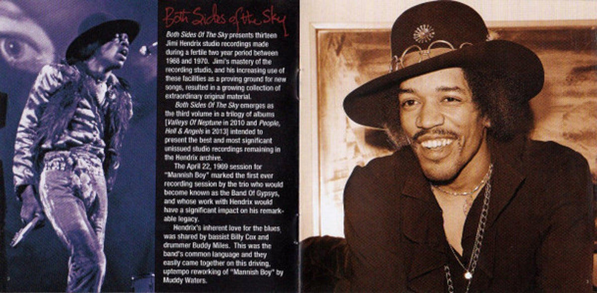 Jimi Hendrix – Both Sides of the Sky Music CD
