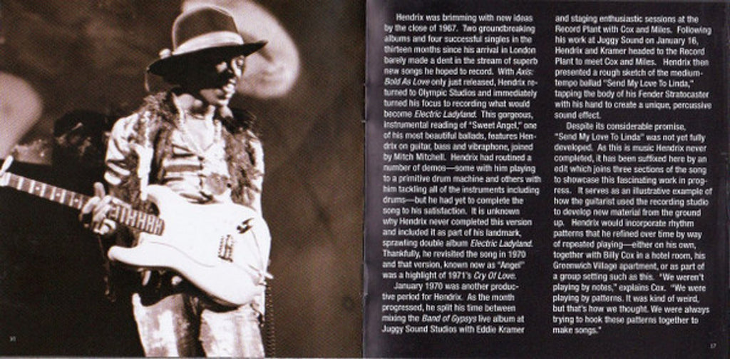 Jimi Hendrix – Both Sides of the Sky Music CD