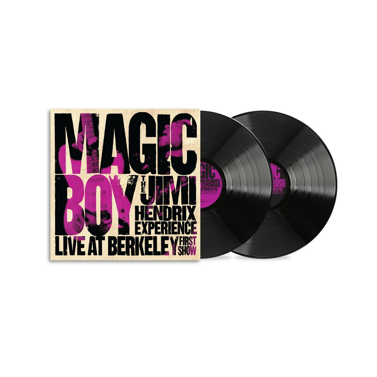 Jimi Hendrix Experience – Magic Boy: The Jimi Hendrix Experience Live At Berkeley, First Show (2-LP Vinyl) Vinyl Record