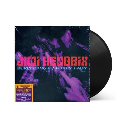 Jimi Hendrix - Purple Haze / Foxey Lady [With T-Shirt]