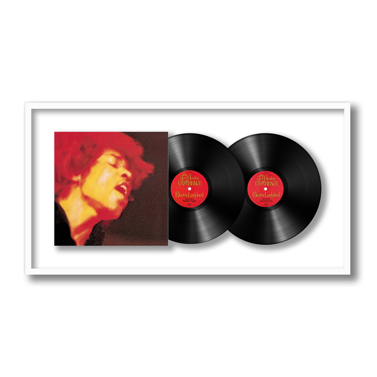 Jimi Hendrix - Electric Ladyland - Framed Vinyl Record