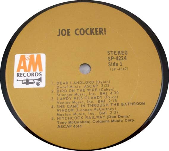 Joe Cocker – Joe Cocker (LP Vinyl) Vinyl Record