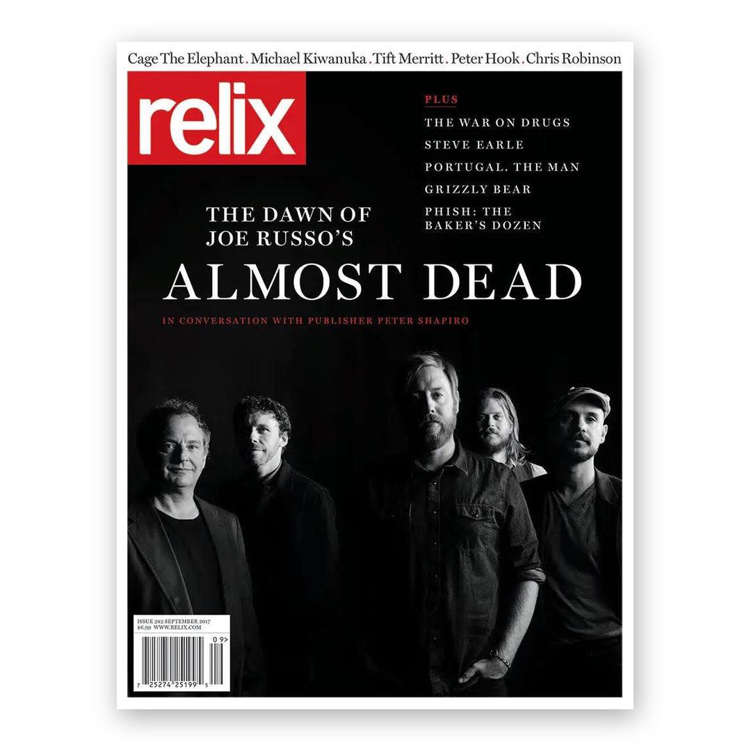Joe Russo's Almost Dead - September 2017 Relix Issue Magazine