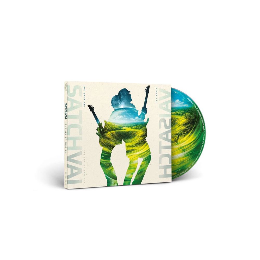Joe Satriani and Steve Vai – The Sea of Emotion (Digipak CD) Music CD