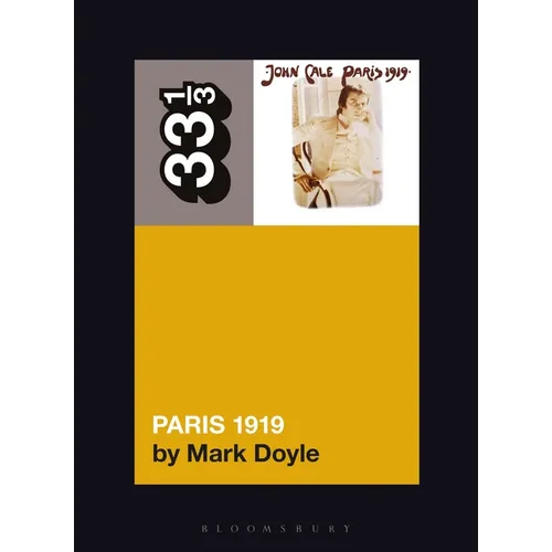 John Cale's Paris 1919 - Paperback Book