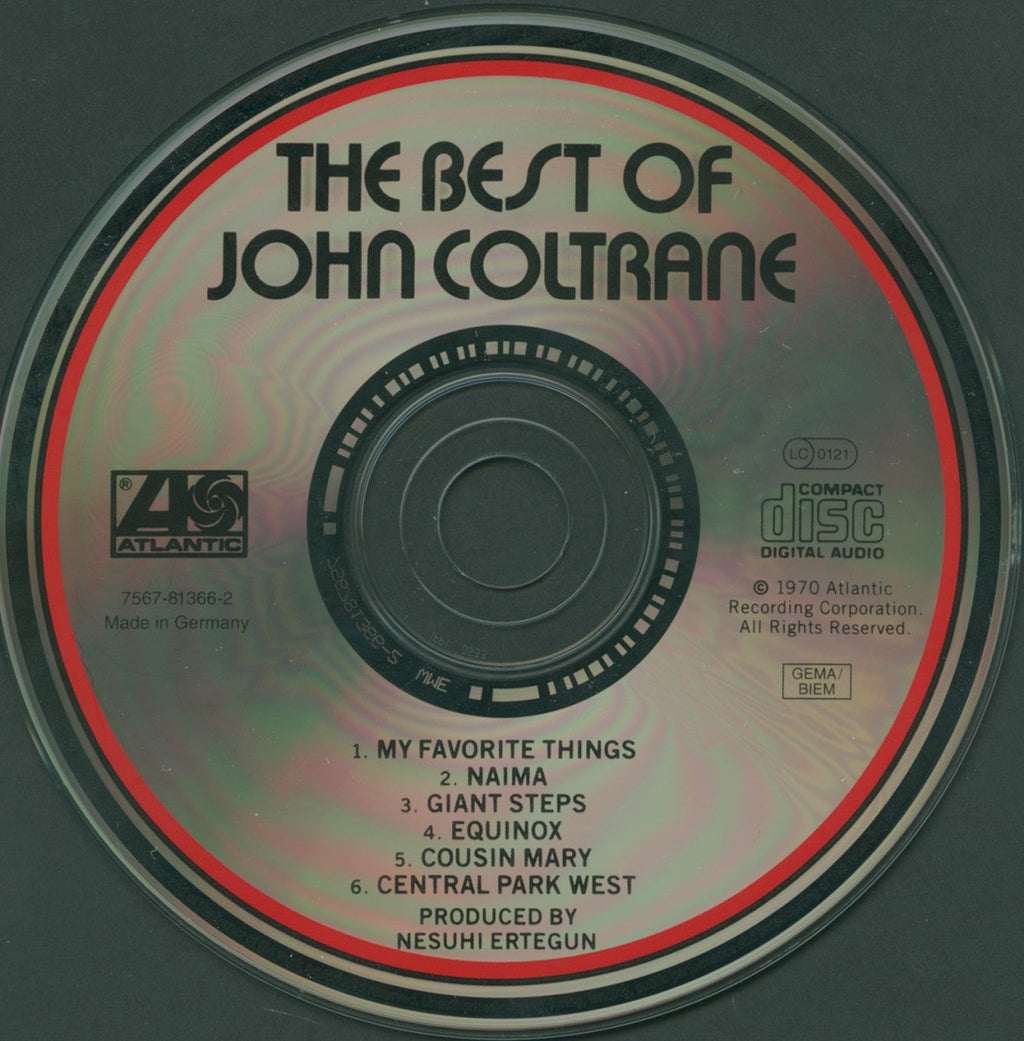 John Coltrane – Best of Music CD