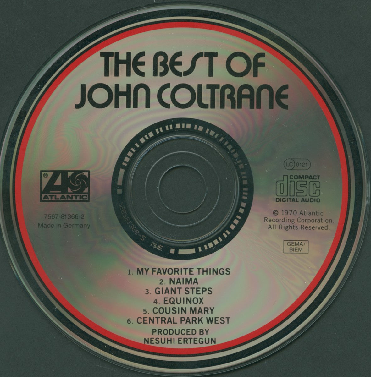 John Coltrane – Best of Music CD