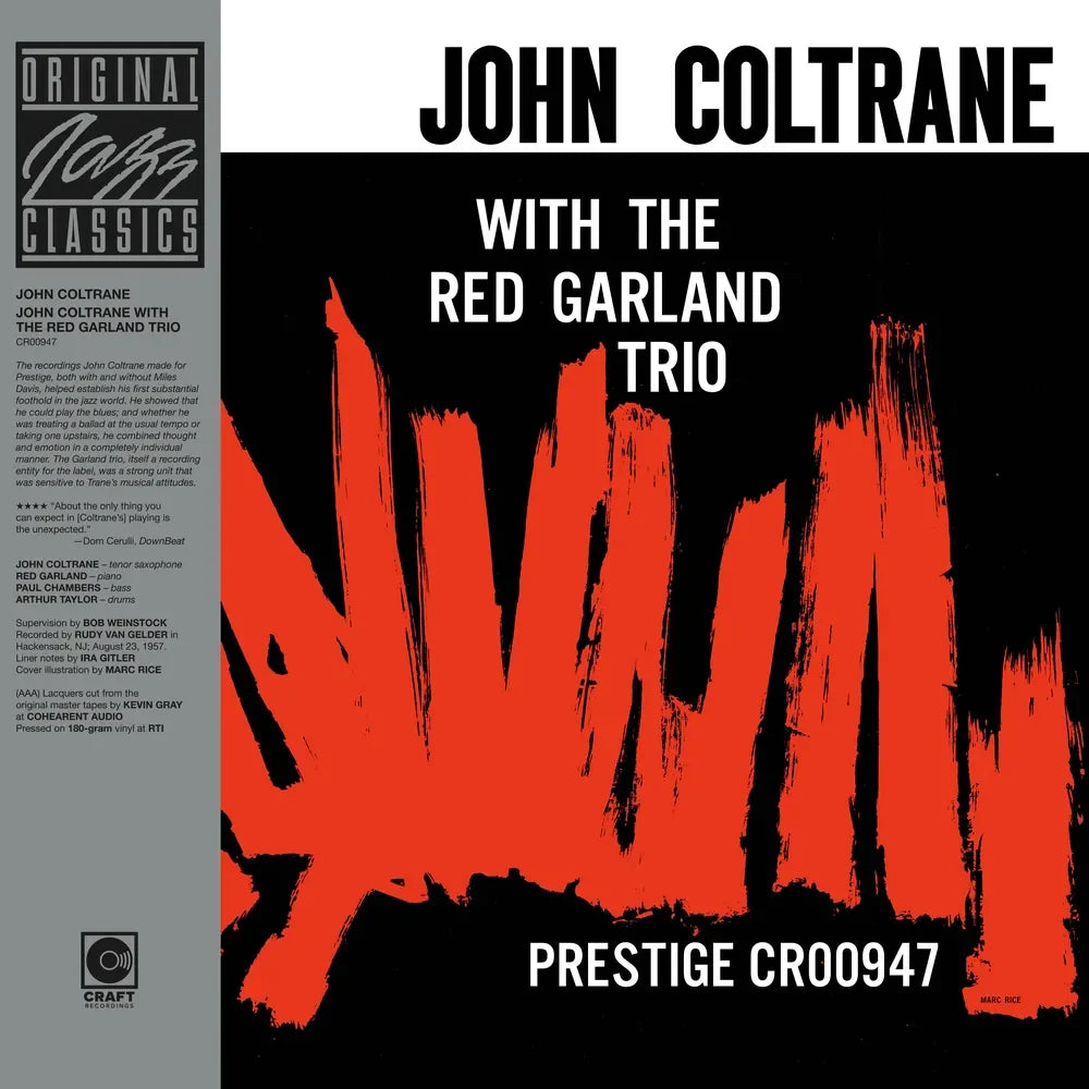 John Coltrane – John Coltrane With The Red Garland Trio (LP Vinyl) Vinyl Record