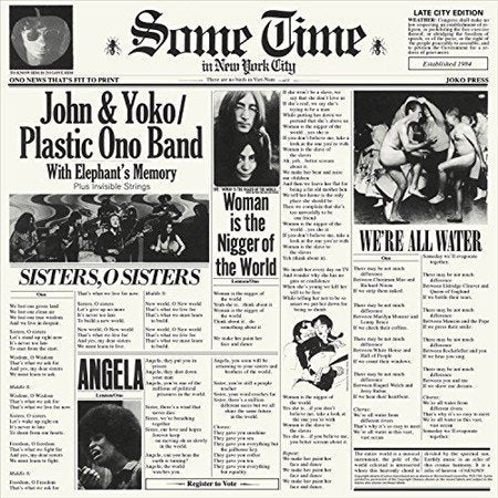 John Lennon SOME TIME IN NEW YORK CITY(2LP) Vinyl Record