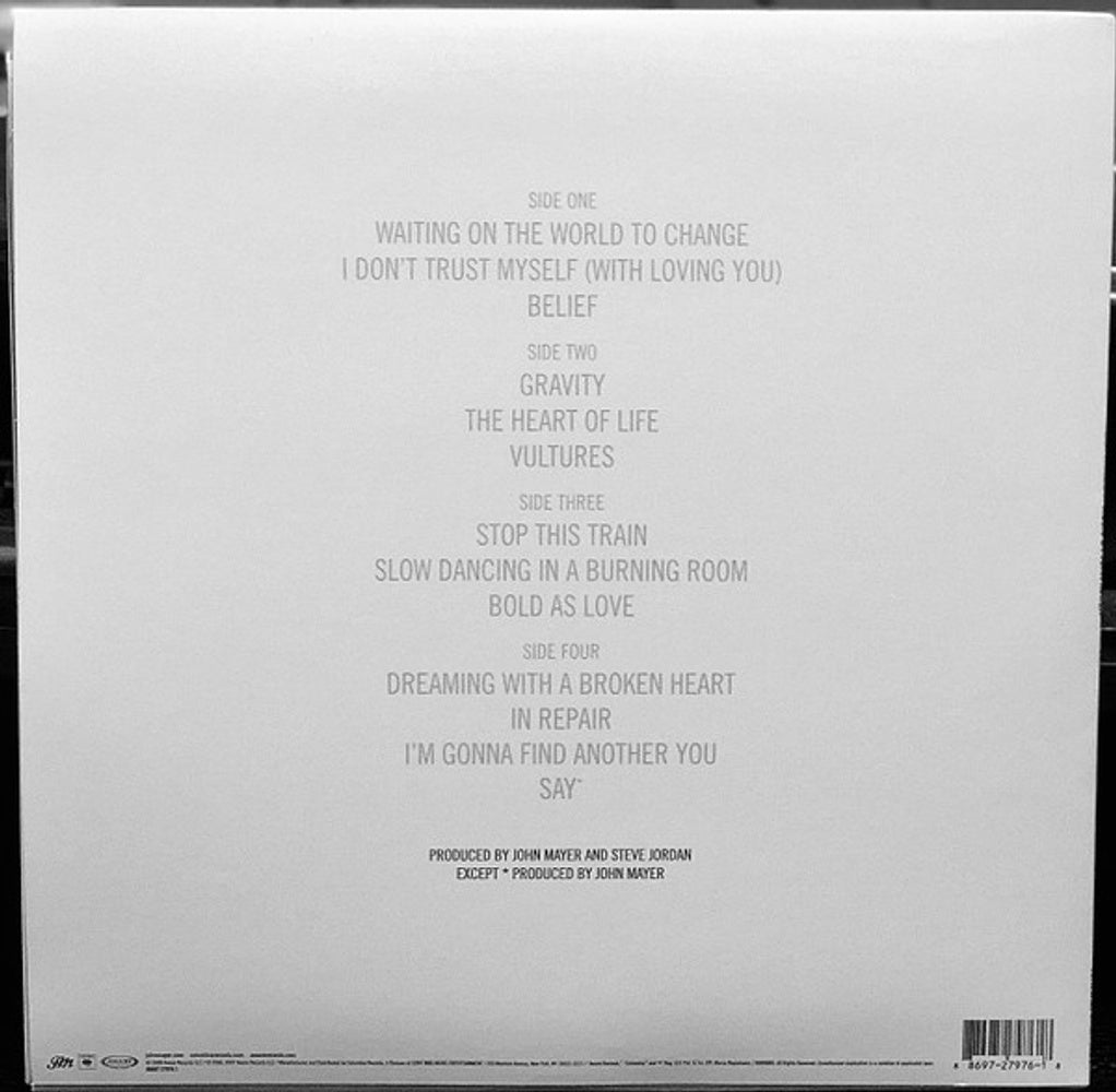 John Mayer – Continuum (2-LP Vinyl) Vinyl Record
