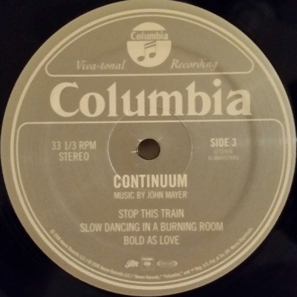 John Mayer – Continuum (2-LP Vinyl) Vinyl Record