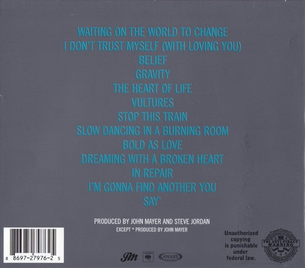 John Mayer – Continuum Music CD