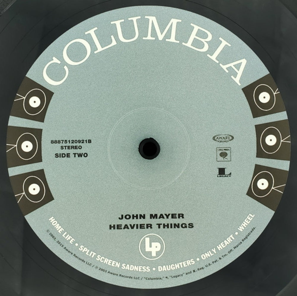 John Mayer – Heavier Things (LP Vinyl) Vinyl Record