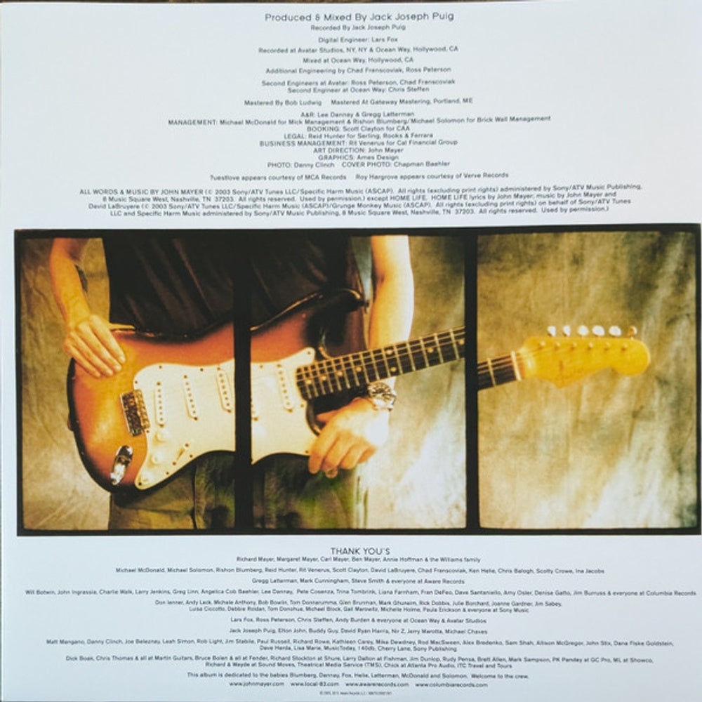 John Mayer – Heavier Things (LP Vinyl) Vinyl Record