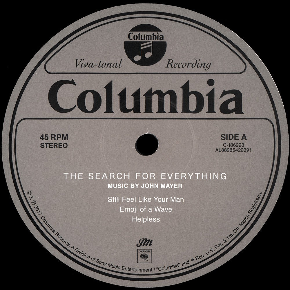 John Mayer – The Search For Everything (2-LP Vinyl) Vinyl Record