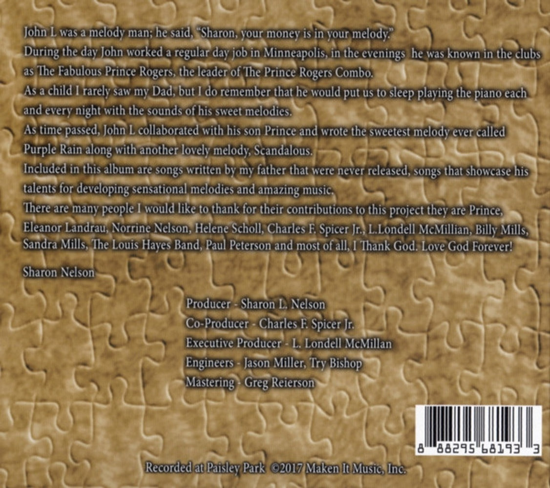 John Nelson L – Don't Play With Love - The John L. Nelson Project Music CD