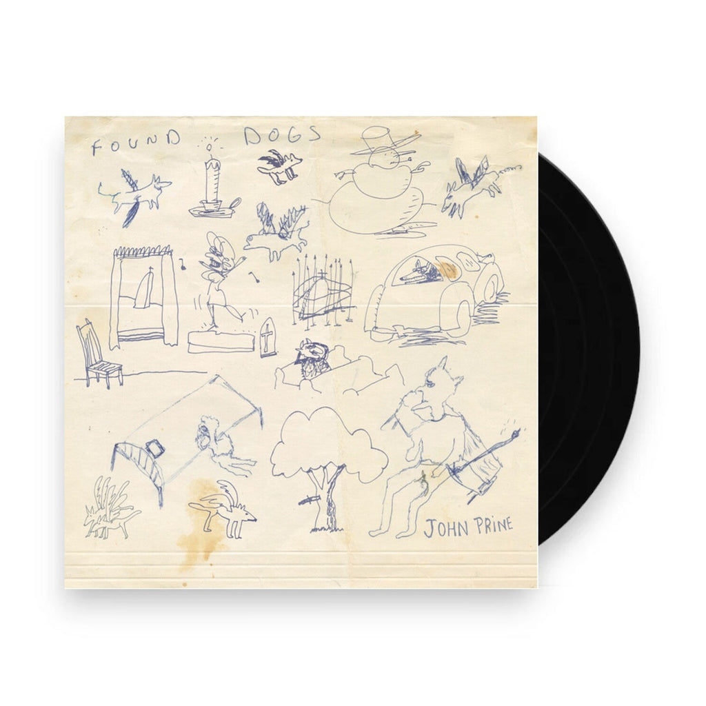 John Prine – Found Dogs (LP Vinyl) Vinyl Record