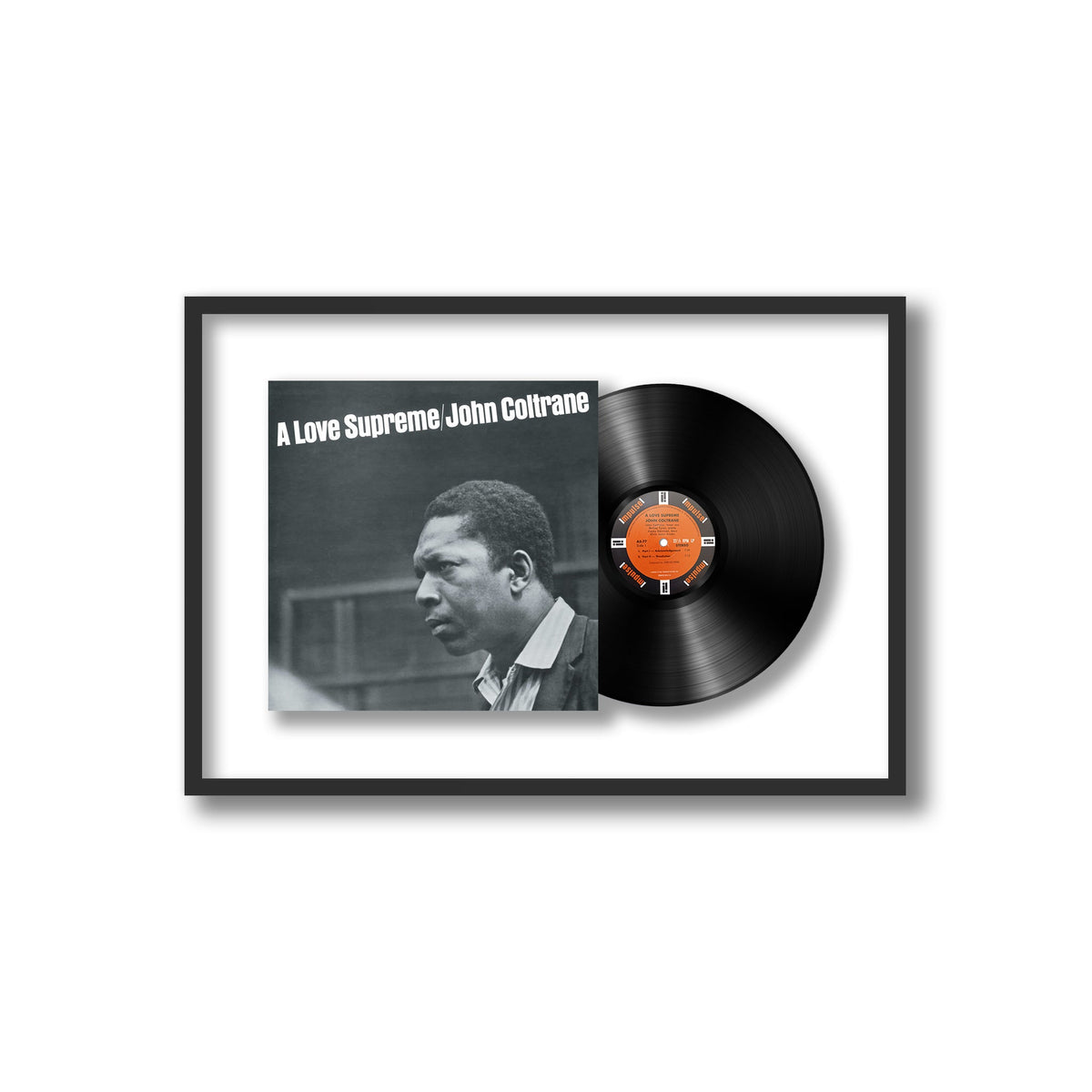 John Coltrane - A Love Supreme - Framed Vinyl Record