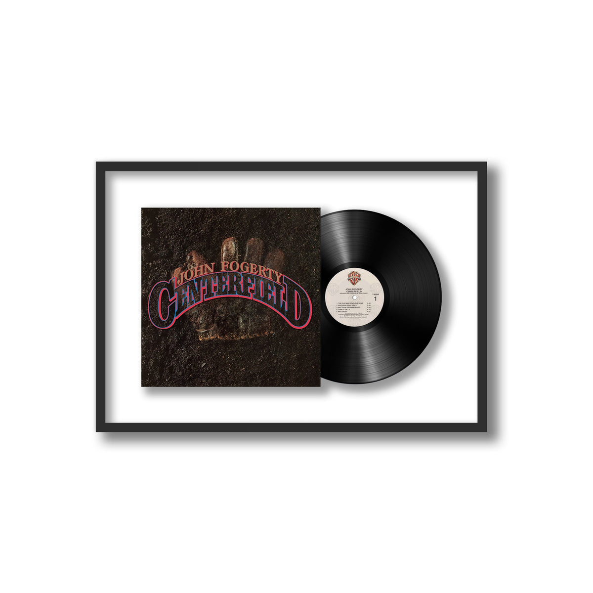 John Fogerty - Centerfield - Framed Vinyl Record