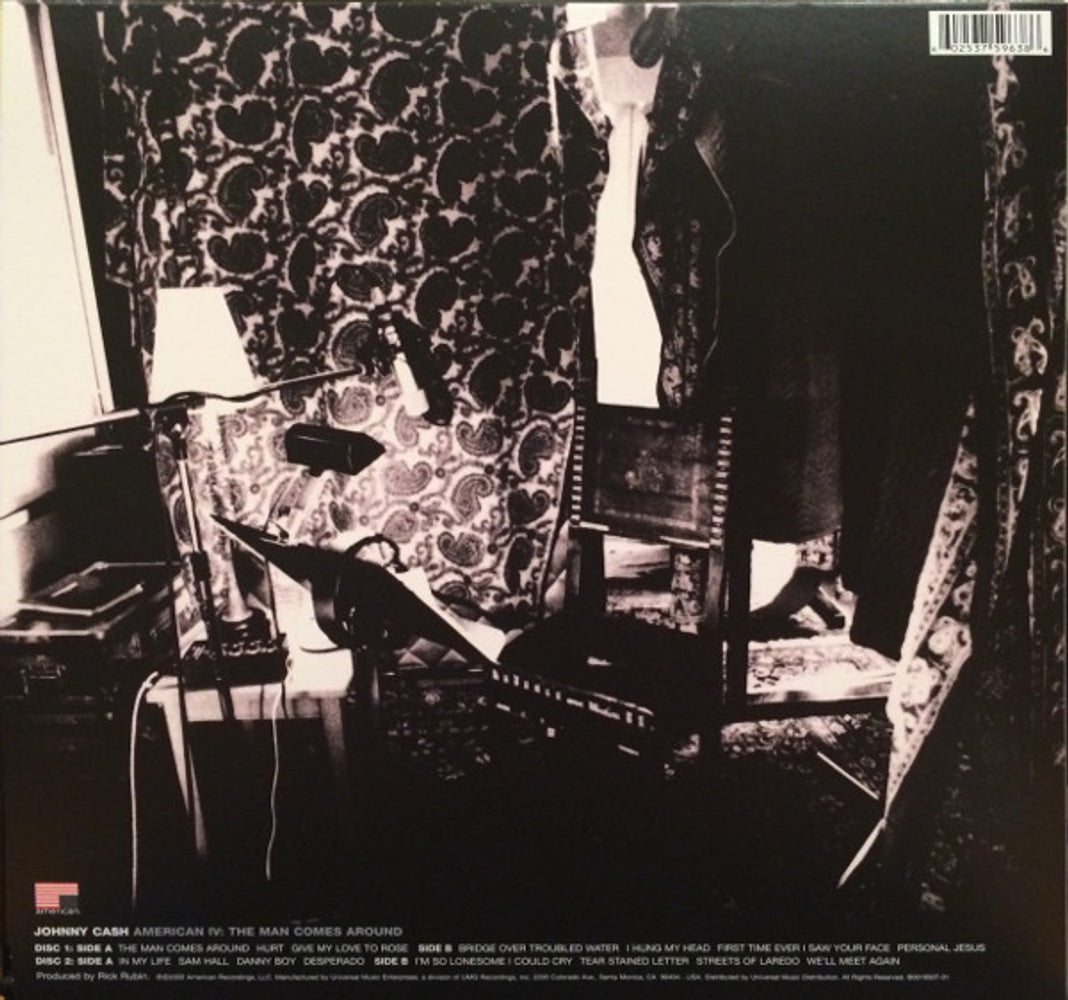 Johnny Cash – American IV: The Man Comes Around (Limited Edition 2-LP Vinyl) Vinyl Record