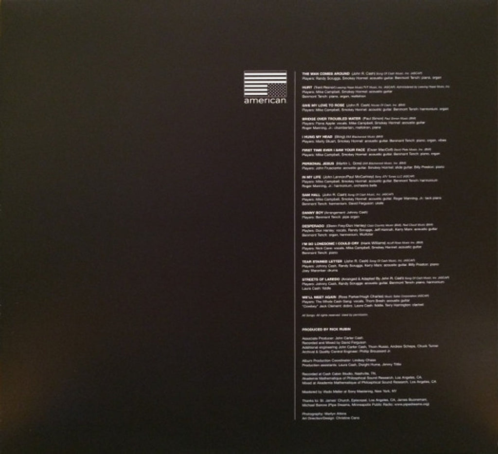 Johnny Cash – American IV: The Man Comes Around (Limited Edition 2-LP Vinyl) Vinyl Record
