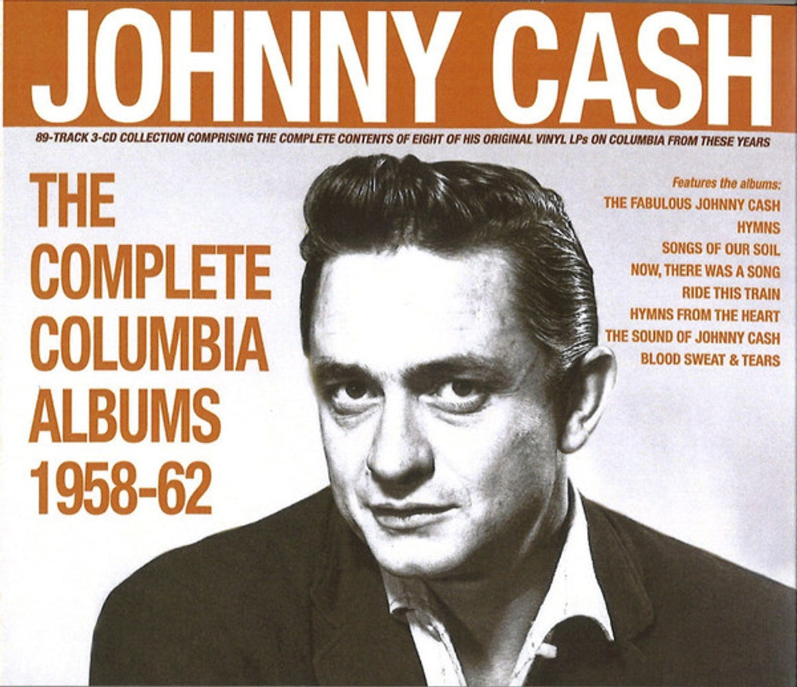 Johnny Cash – Complete Columbia Albums 1958-62 (3-CD) Music CD