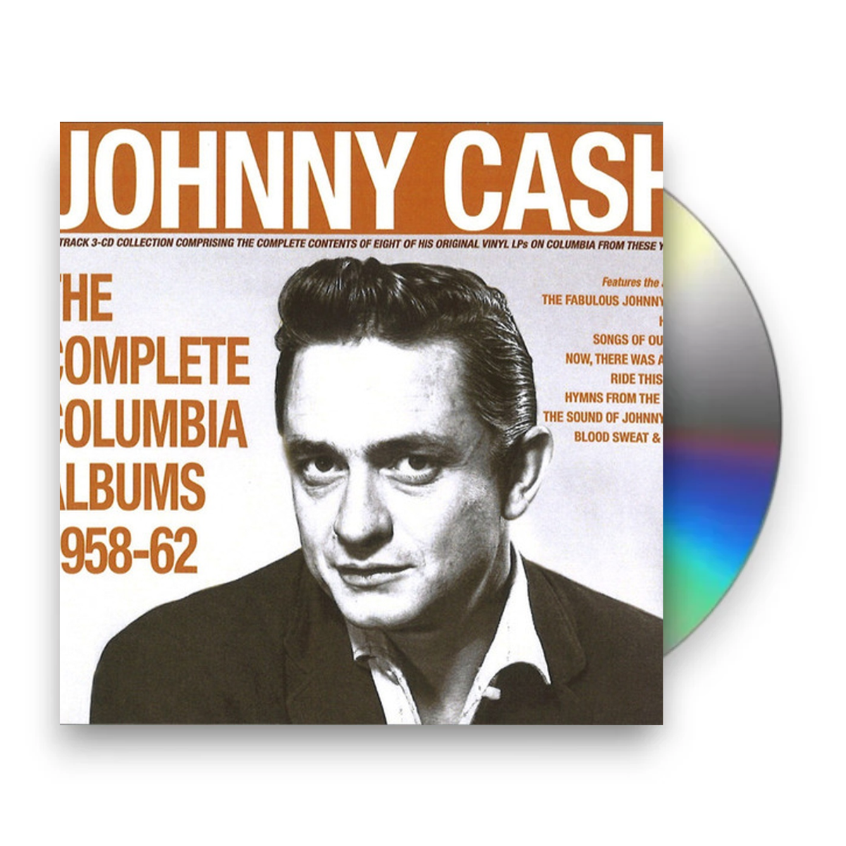Johnny Cash – Complete Columbia Albums 1958-62 (3-CD) Music CD