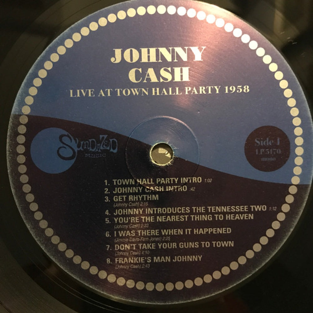 Johnny Cash – Live at Town Hall Party 1958 (LP Vinyl) Vinyl Record