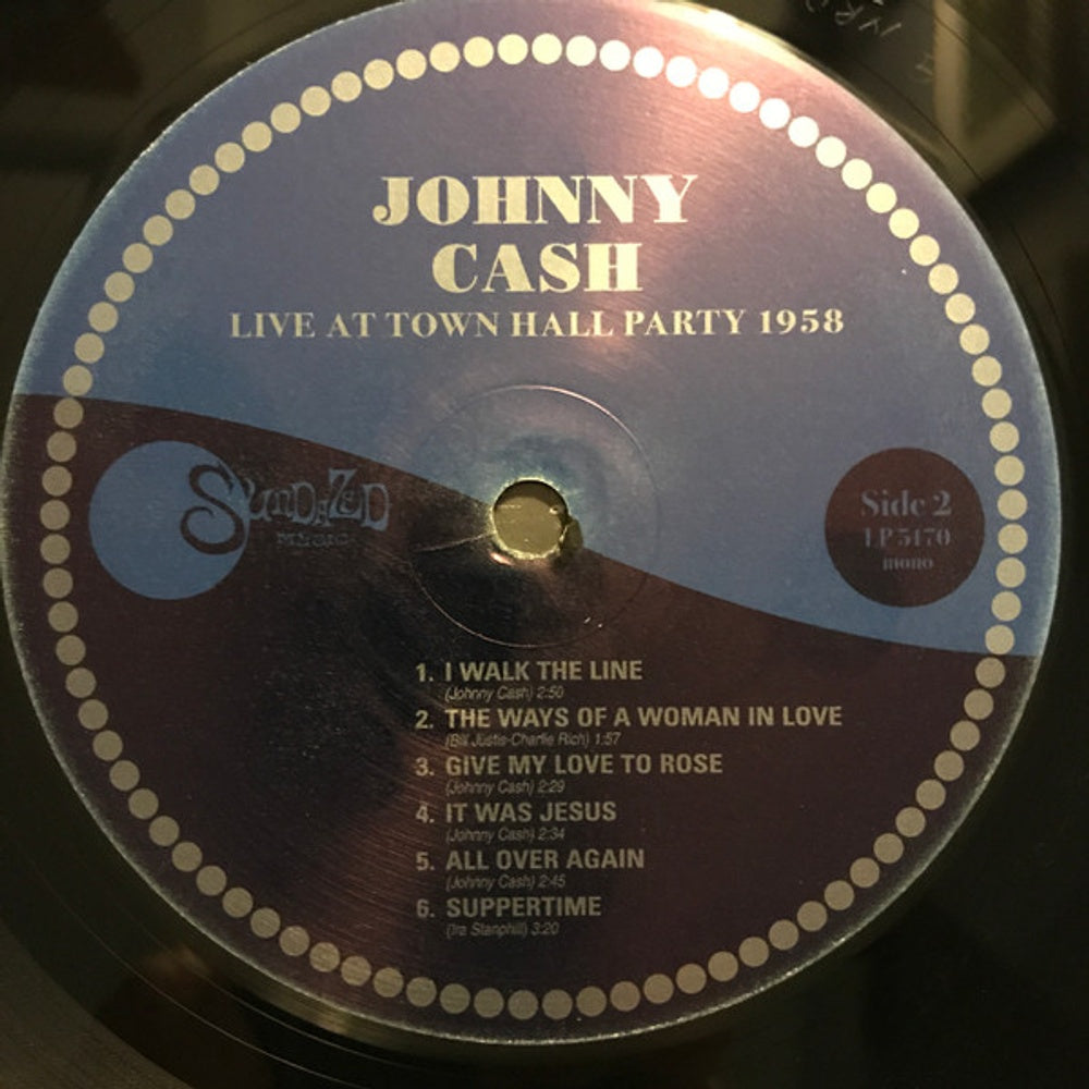Johnny Cash – Live at Town Hall Party 1958 (LP Vinyl) Vinyl Record