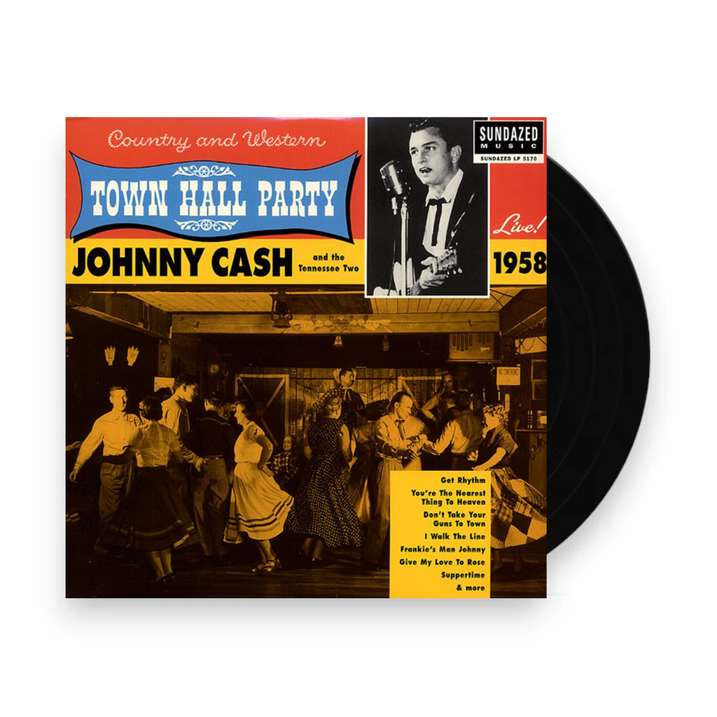 Johnny Cash – Live at Town Hall Party 1958 (LP Vinyl) Vinyl Record