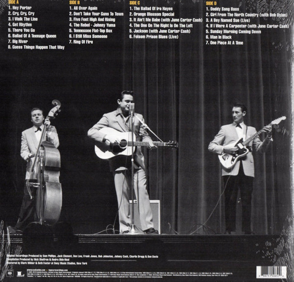 Johnny Cash – The Essential Johnny Cash (2-LP Vinyl) Vinyl Record
