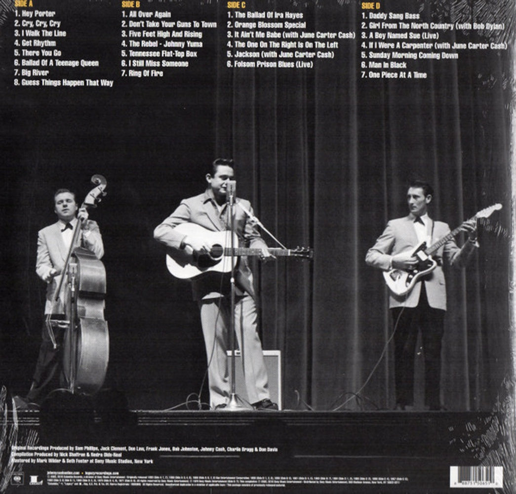 Johnny Cash – The Essential Johnny Cash (2-LP Vinyl) Vinyl Record